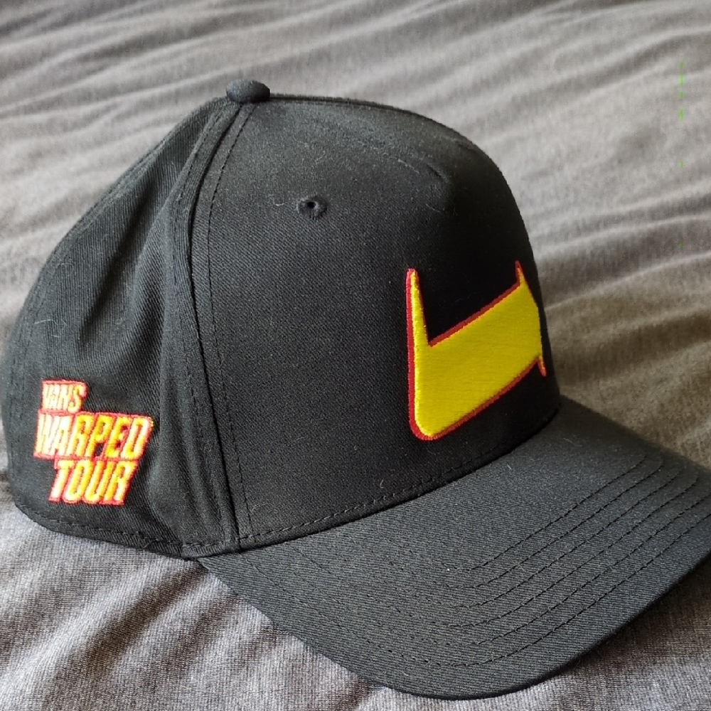 Vans Black and Yellow Warped Tour Hat
